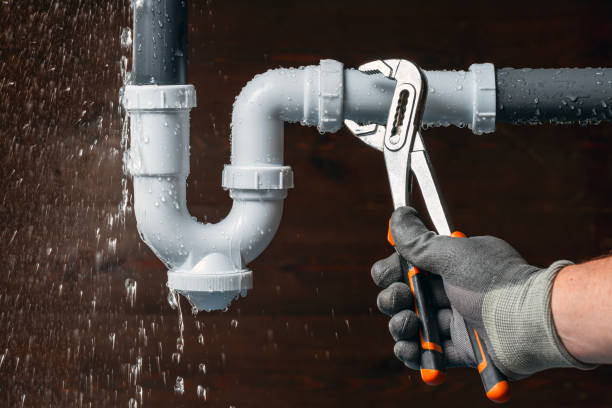 Professional Sewer Line Repair technician working in Normandy Beach, NJ